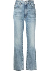 SLVRLAKE high-rise straight-leg jeans