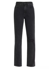 SLVRLAKE London High-Rise Rigid Straight-Leg Jeans