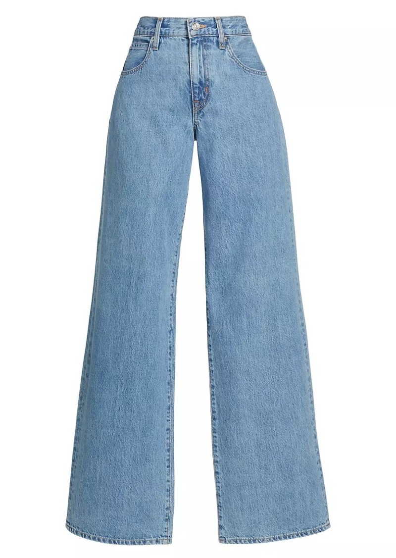 SLVRLAKE Mica Low-Rise Straight Jeans