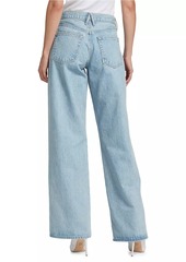 SLVRLAKE Mica Mid-Rise Rigid Wide-Leg Jeans