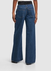 SLVRLAKE Re-worked Eva Double Waistband Jeans
