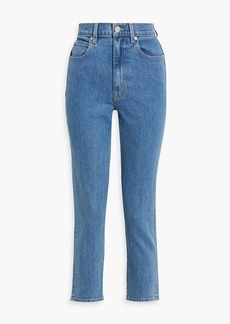 SLVRLAKE - Beatnik cropped mid-rise skinny jeans - Blue - 24