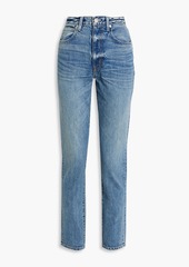 SLVRLAKE - Beatnik distressed high-rise slim-leg jeans - Blue - 23