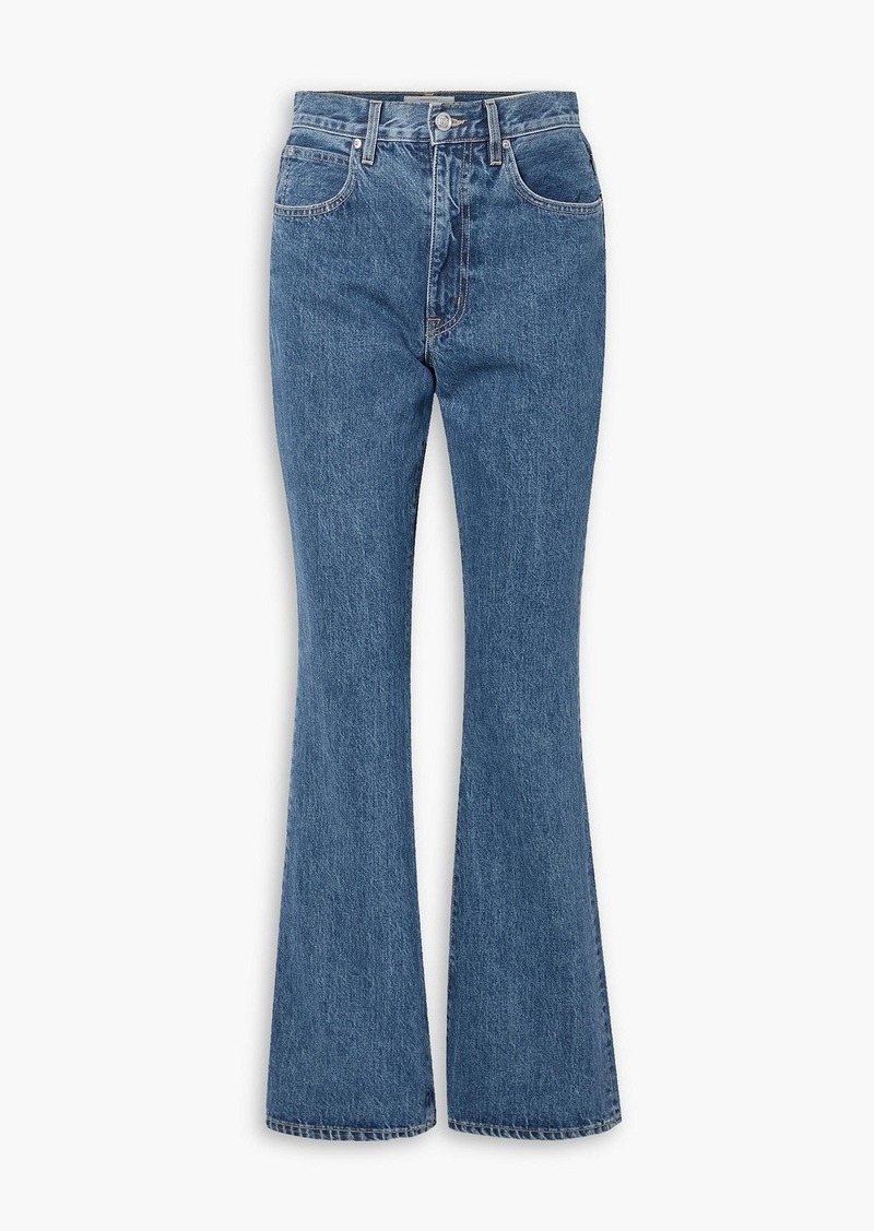 SLVRLAKE - Charlotte high-rise flared jeans - Blue - 25