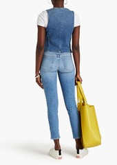 SLVRLAKE - Leila distressed high-rise skinny jeans - Blue - 25