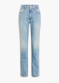 SLVRLAKE - Lennox faded mid-rise straight-leg jeans - Blue - 25