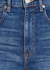 SLVRLAKE - London cropped high-rise straight-leg jeans - Blue - 31