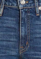 SLVRLAKE - Lou Lou cropped high-rise slim-leg jeans - Blue - 25