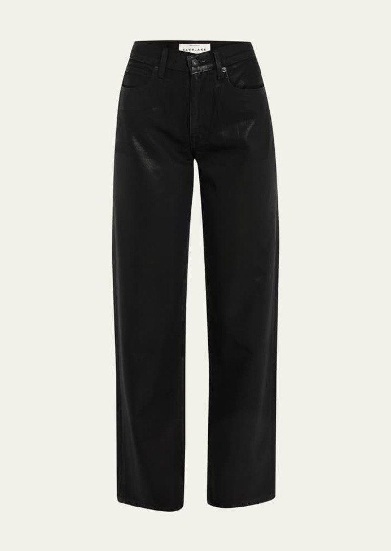 SLVRLAKE Devon Low-Rise Relaxed Straight Jeans