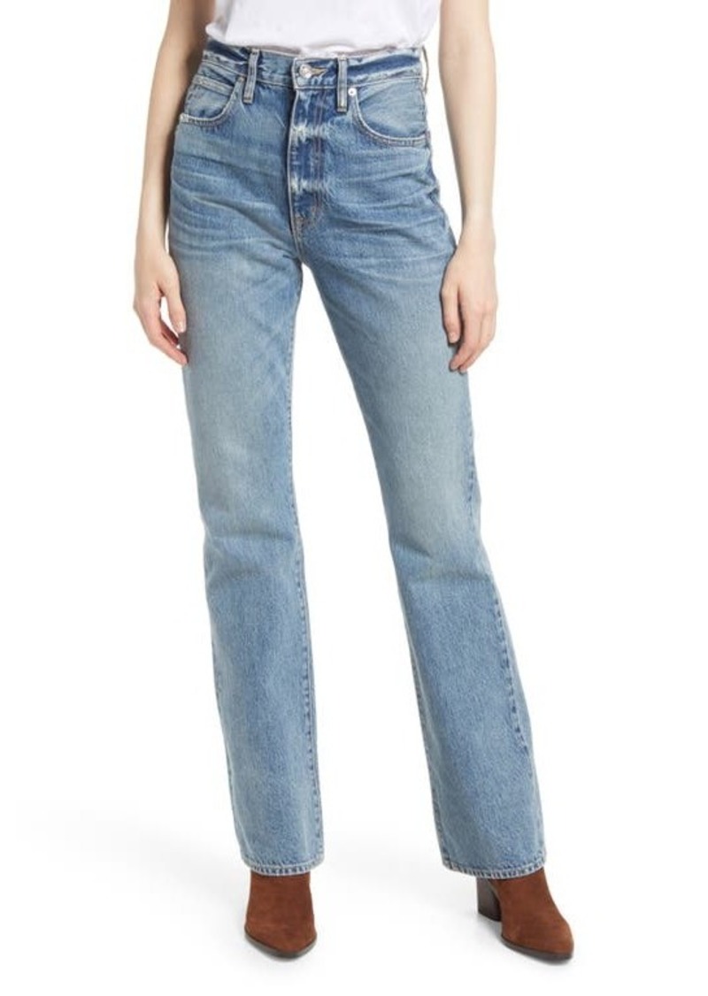 SLVRLAKE High Waist Slim Bootcut Jeans