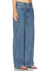 SLVRLAKE Lexi Low Rise Wide Leg