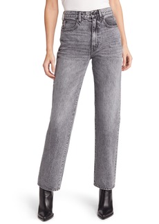 SLVRLAKE London High Waist Straight Leg Jeans in After Hours at Nordstrom Rack