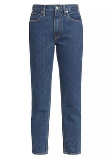 SLVRLAKE Virginia High-Rise Slim-Leg Jeans