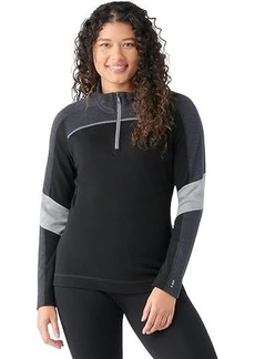 Smartwool Classic Thermal Merino Base Layer Colorblock 1/4 Zip