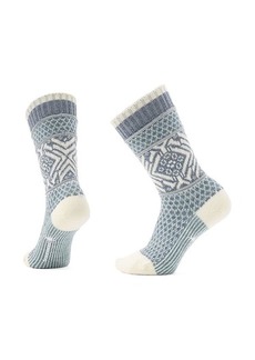 Smartwool Everyday Popcorn Snowflake Pattern Crew Socks