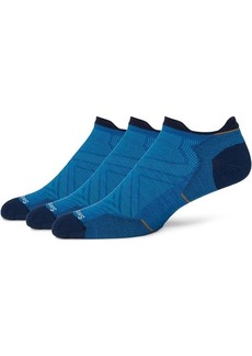 Smartwool Run Zero Cushion Low Ankle Socks 3-Pack