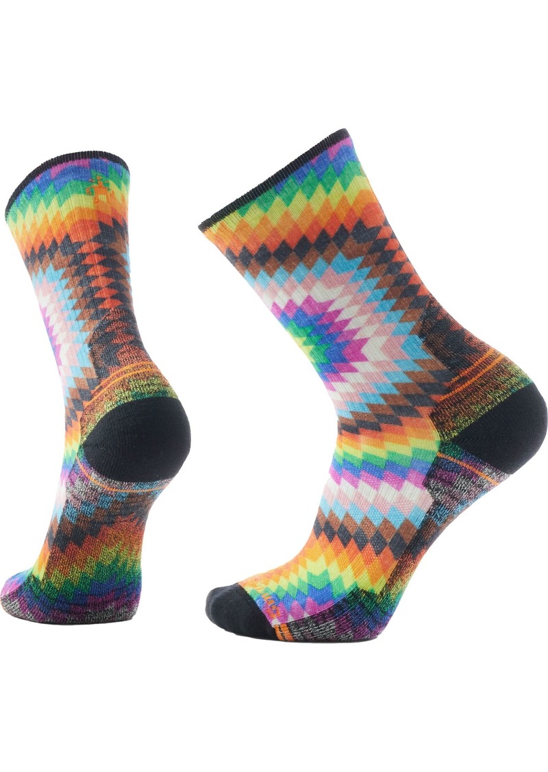 SmartWool Adult Hike Light Cushion Love Lives Here Print Crew Socks, Men's, XL, Multi Color | Father's Day Gift Idea