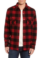Smartwool Anchor Line Flannel Shirt Jacket in Crimson at Nordstrom