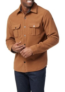 Smartwool Anchor Line Regular Fit Wool Blend Fleece Shirt