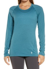 Smartwool Baselayer Merino Wool Blend Top in Blue Spruce at Nordstrom