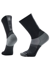 SmartWool Bike Zero Cushion Ribbed Crew Socks, Men's, Medium, Black