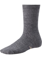 SmartWool Cable II Crew Sock, Men's, Medium, Gray