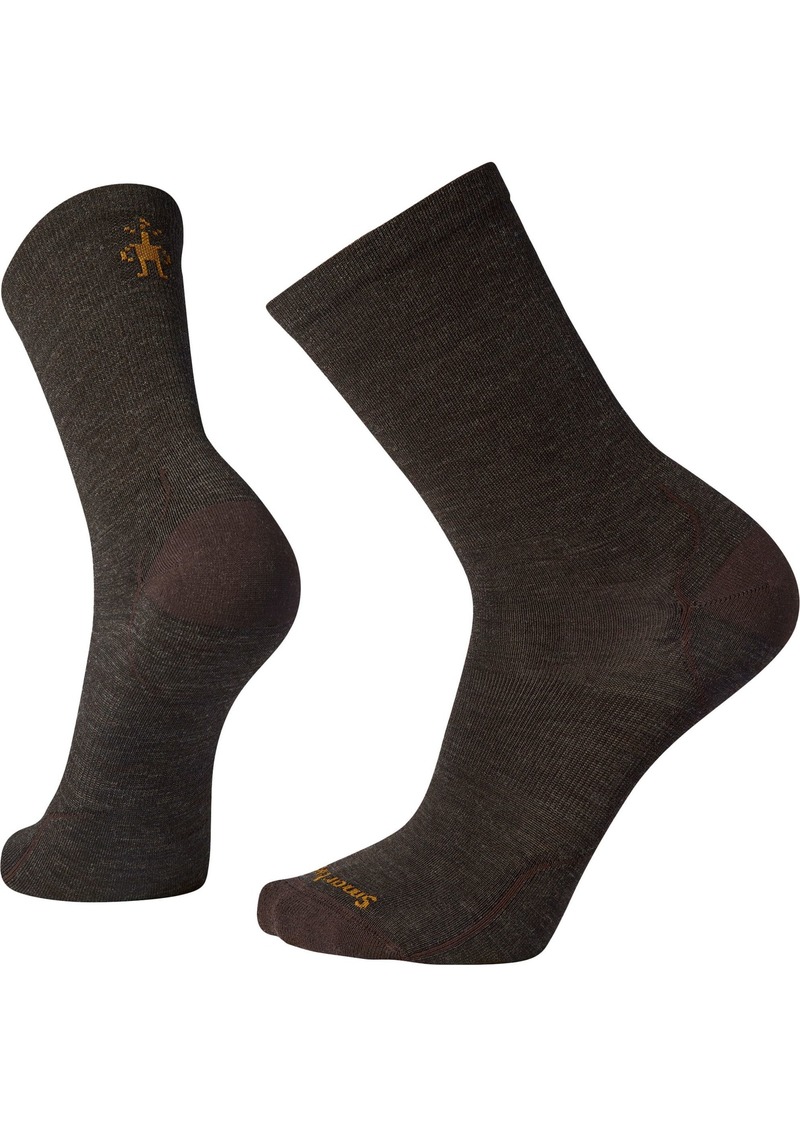 Smartwool Everyday Anchor Line Zero Cushion Crew Socks, Men's, Small, Tan