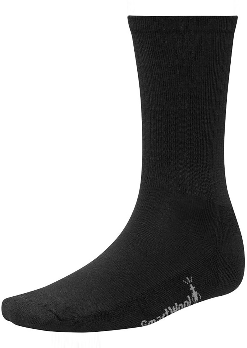 SmartWool Heathered Rib Hiking Socks, Men's, Large, Black