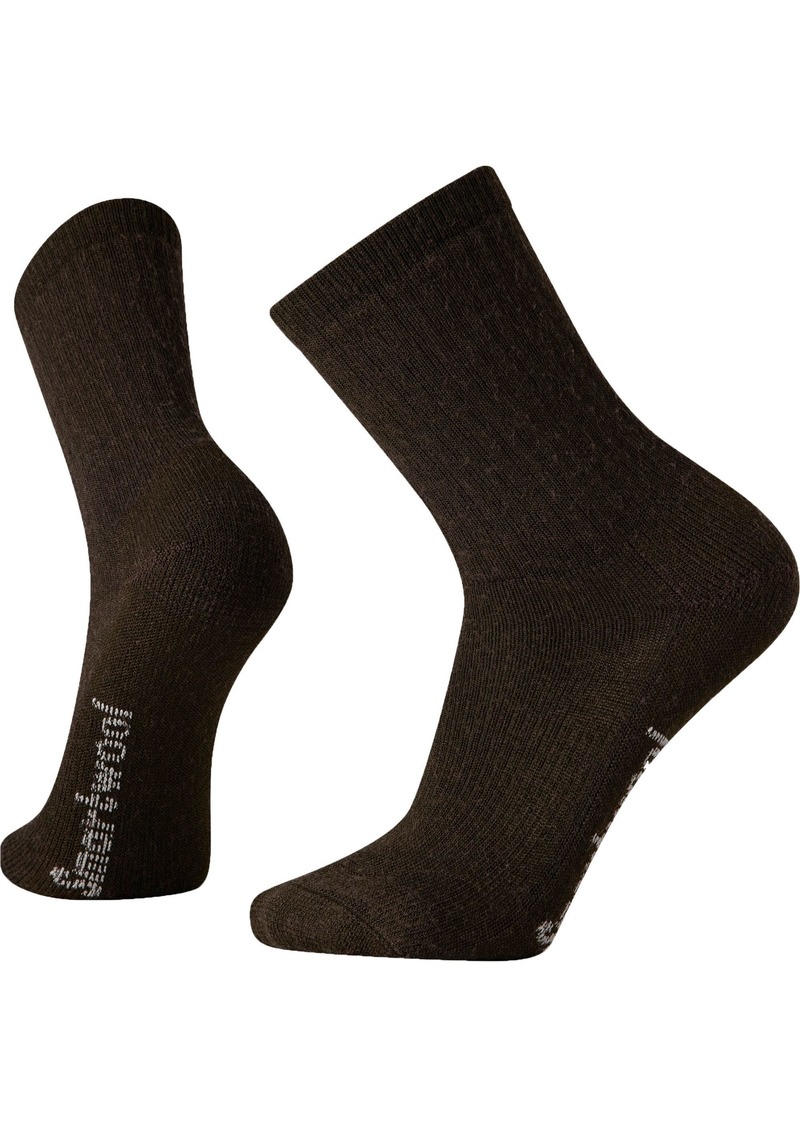 Smartwool Hike Classic Edition Full Cushion Solid Crew Socks, Men's, Medium, Tan