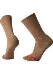 Smartwool Men's Anchor Line Crew Socks, Large, Tan | Father's Day Gift Idea