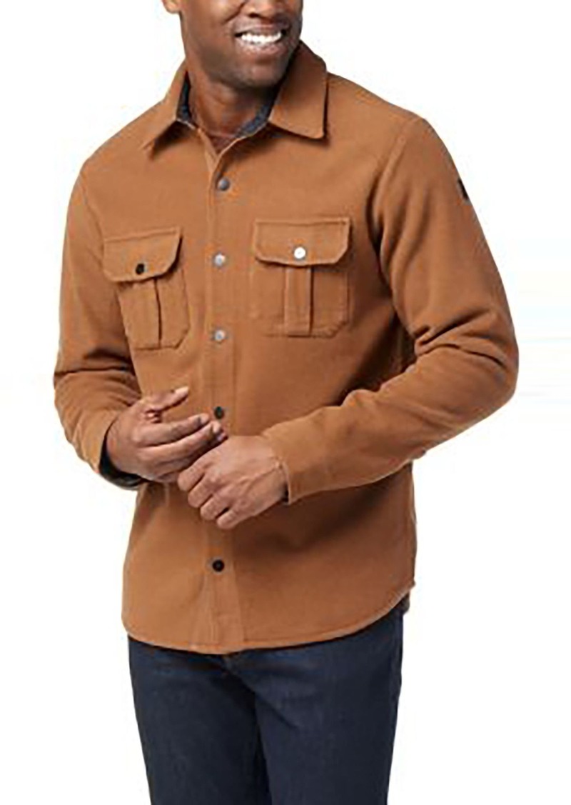 Smartwool Men's Anchor Line Shirt Jacket, Large, Brown | Father's Day Gift Idea