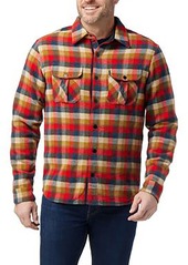 Smartwool Men's Anchor Line Shirt Jacket, Small, Red