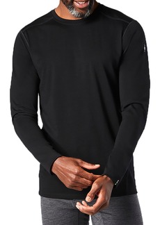Smartwool Men's Classic All-Season Merino Base Layer Long Sleeve Top, Small, Black