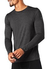 Smartwool Men's Classic All-Season Merino Base Layer Long Sleeve Top, Medium, Black | Father's Day Gift Idea