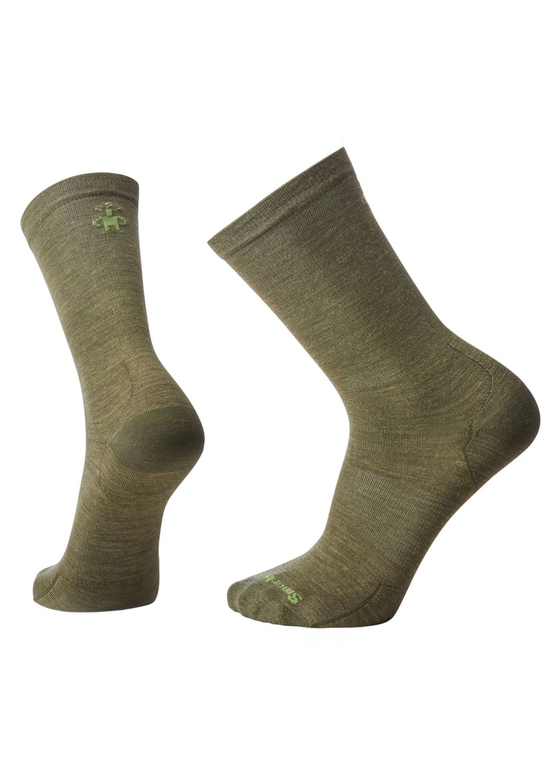 Smartwool Men's Everyday Anchor Line Crew Sock, XL, Green | Father's Day Gift Idea