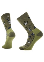 Smartwool Men's Everyday Forest Loot Crew Sock, Large, Black