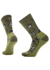 Smartwool Men's Everyday Forest Loot Crew Sock, XL, Black