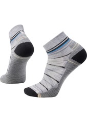 Smartwool Men's Hike Light Cushion Pattern Ankle Socks, Medium, Blue