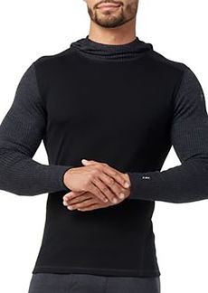 Smartwool Men's Thermal Merino Base Layer Rib Hoodie, Small, Black | Father's Day Gift Idea