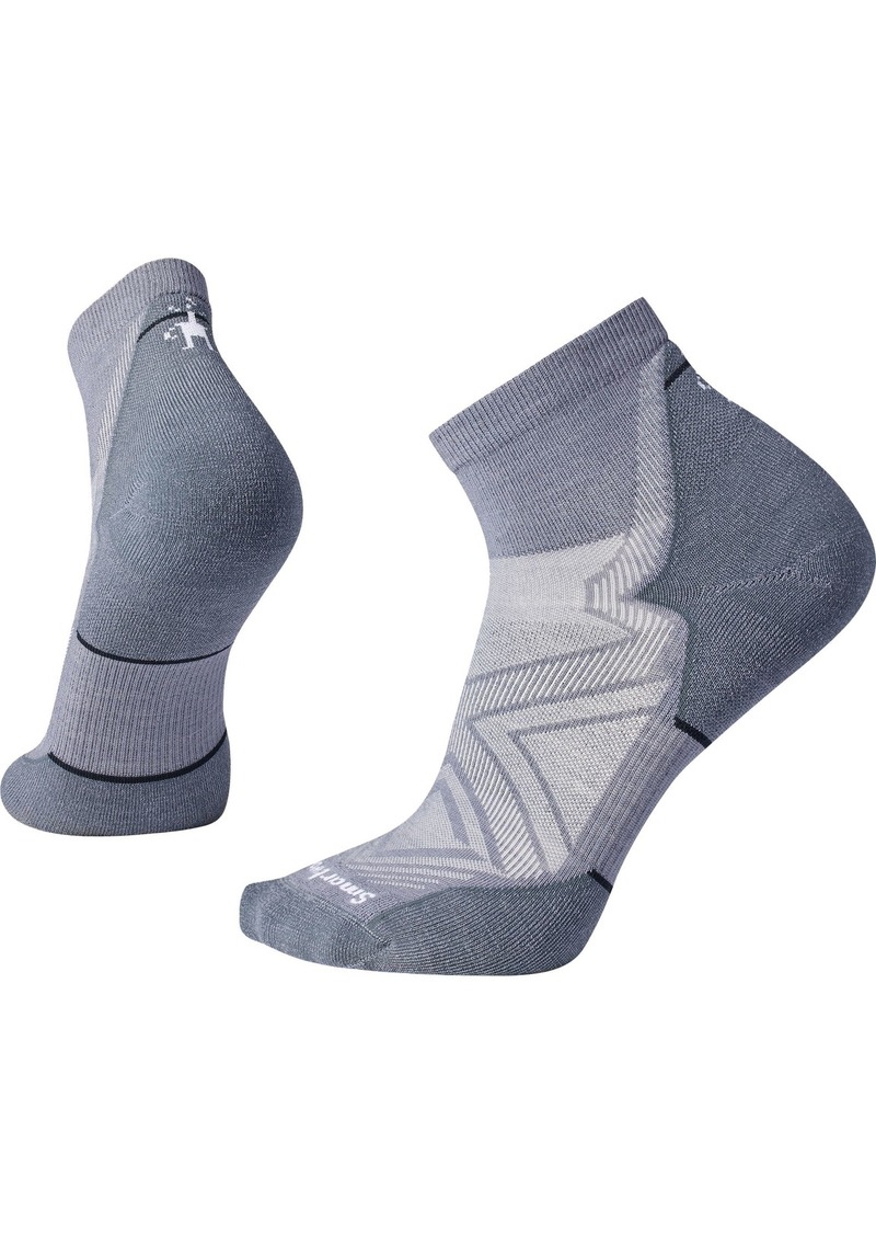 Smartwool Run Targeted Cushion Ankle Socks, Men's, Large, Gray