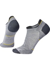 Smartwool Run Zero Cushion Low Ankle Socks, Men's, Large, Gray | Father's Day Gift Idea