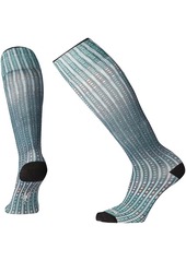 Smartwool Women's Compression Virtual Voyager Printed Over The Calf Sock