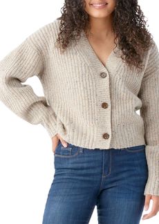 Smartwool Women's Cozy Lodge Cropped Cardigan Sweater, Small, Tan