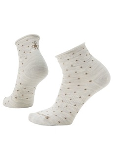 Smartwool Women's Everyday Classic Dot Ankle Boot Sock, Medium, Gray