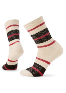 Smartwool Women's Everyday Striped Cable Crew Sock