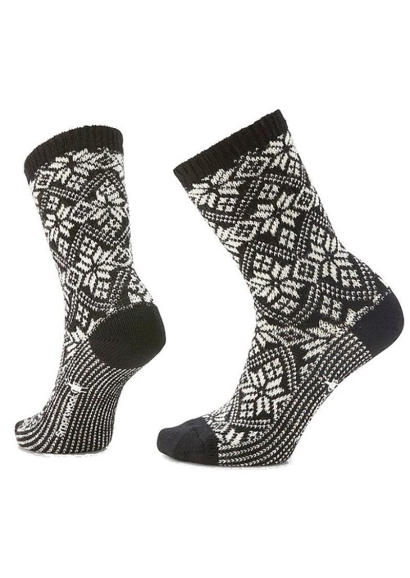 Smartwool Women's Everyday Traditional Full Cushion Crew Socks, Large, Black | Father's Day Gift Idea