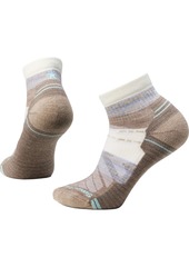Smartwool Women's Hike Light Cushion Margarita Ankle Socks, Medium, White | Father's Day Gift Idea