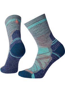 Smartwool Women's Hike Light Cushion Mid Crew Socks, Small, Gray | Father's Day Gift Idea