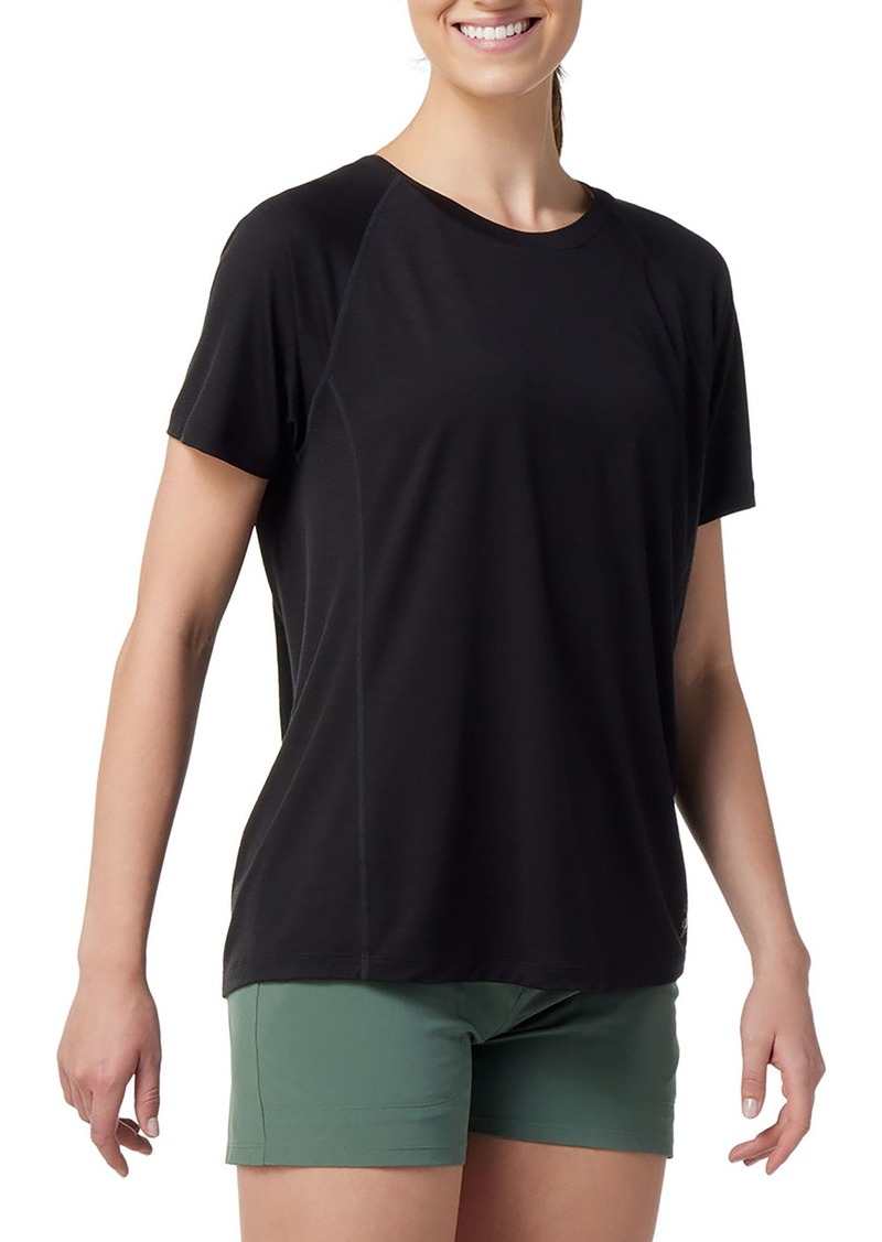 Smartwool Women's Merino Sport 120 Short Sleeve T-Shirt, XS, Black