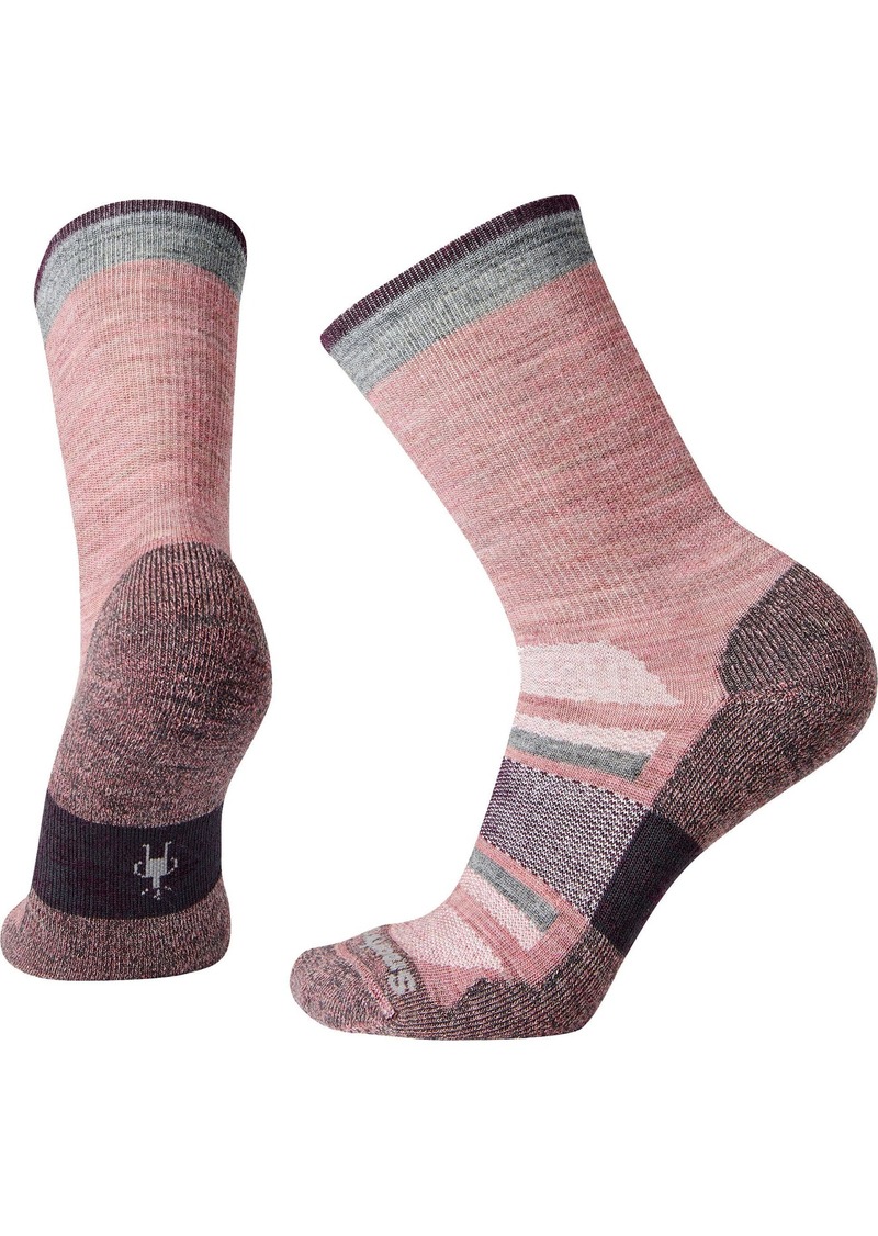 SmartWool Women's Outdoor Advanced Light Crew Hiking Socks, Medium, Pink | Father's Day Gift Idea